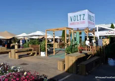 Impression of the Voltz Horticultural stand at Florensis.